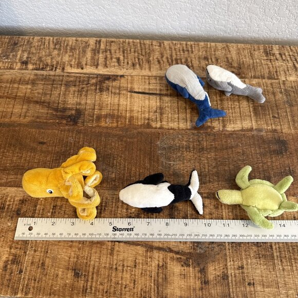 BLÅVINGAD IKEA Small Sea Animals (Set of 5)  - 205.320.45 Turtle Whale Octopus - Picture 5 of 7